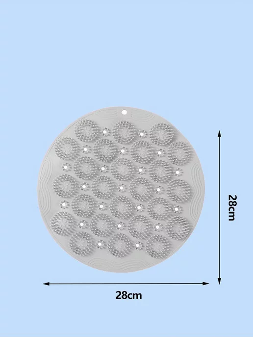Фото товара 25715, коврик - мочалка для мытья ног и спины